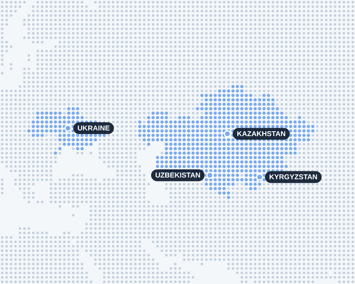CIS partner markets map